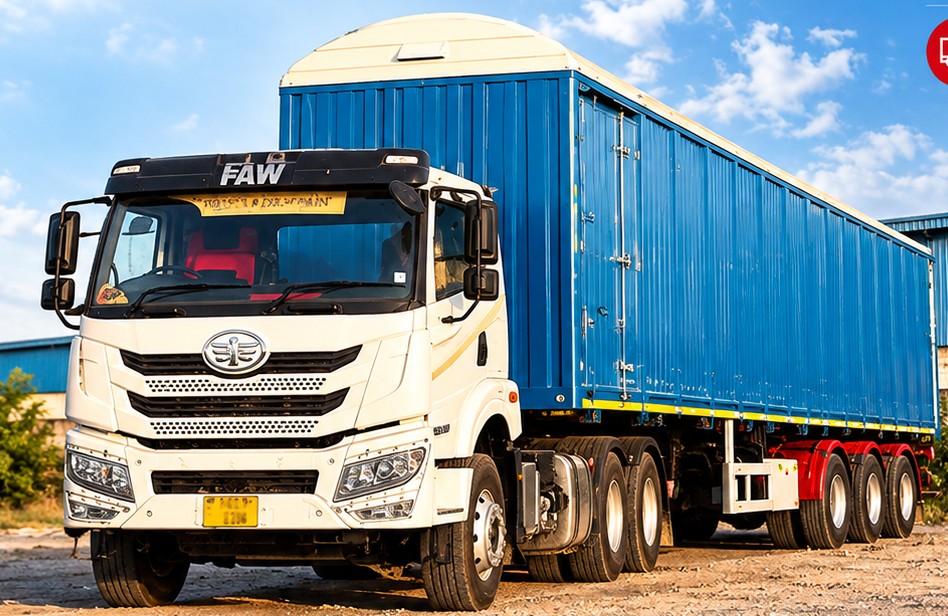 Box body semi trailer